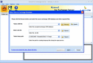 Exchange Server Data Recovery screenshot